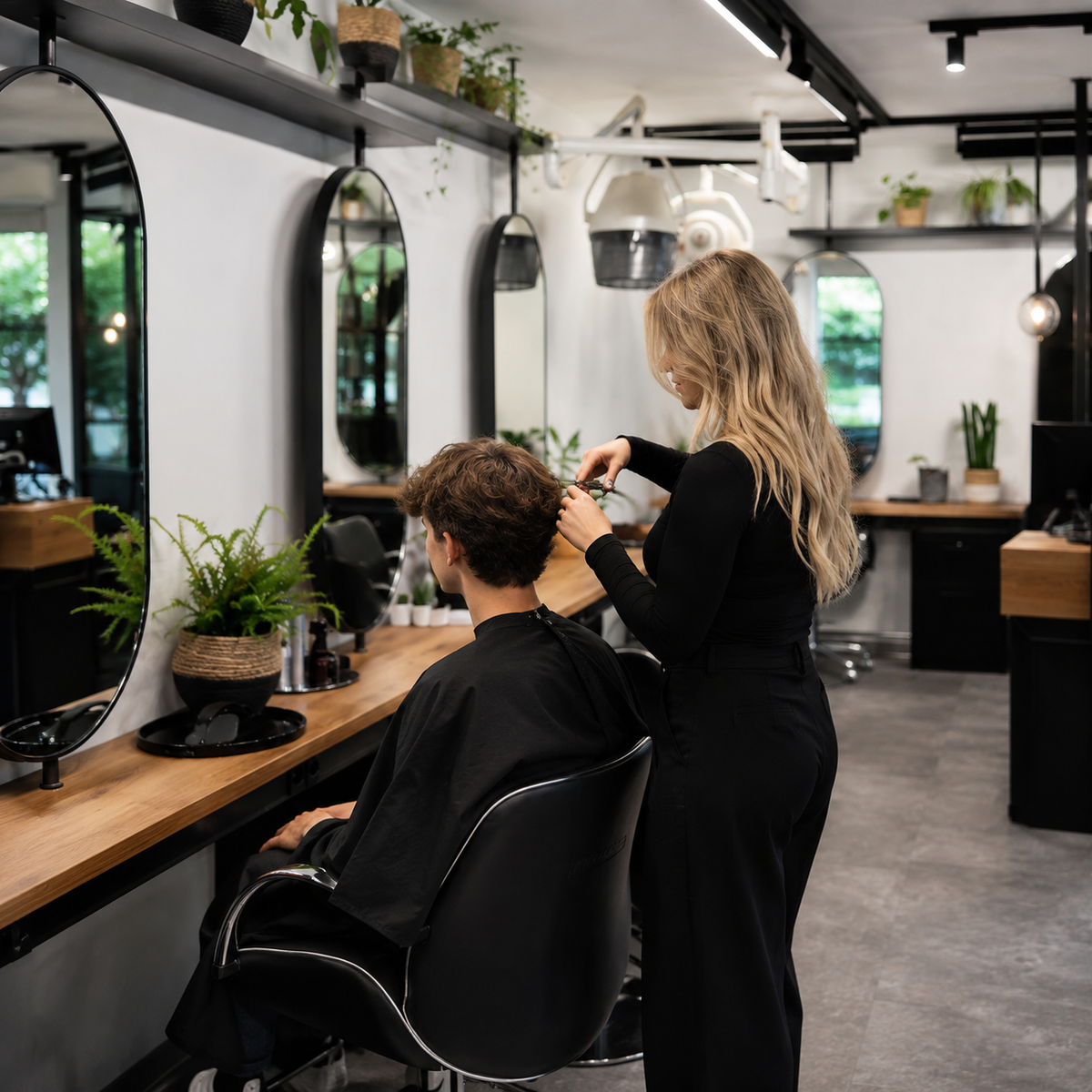 Long Bob mit weichem Finish